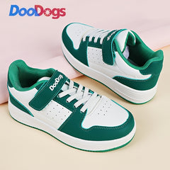 DooDogs Boys Low Top Sneakers Lightweight Anti Slip Shoes for Outdoor Activities