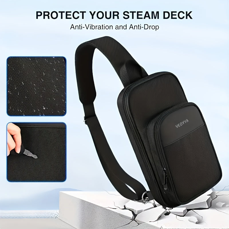 Game Console Storage Bag Protective Chest Crossbody Shoulder Backpack