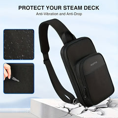 Game Console Storage Bag Protective Chest Crossbody Shoulder Backpack