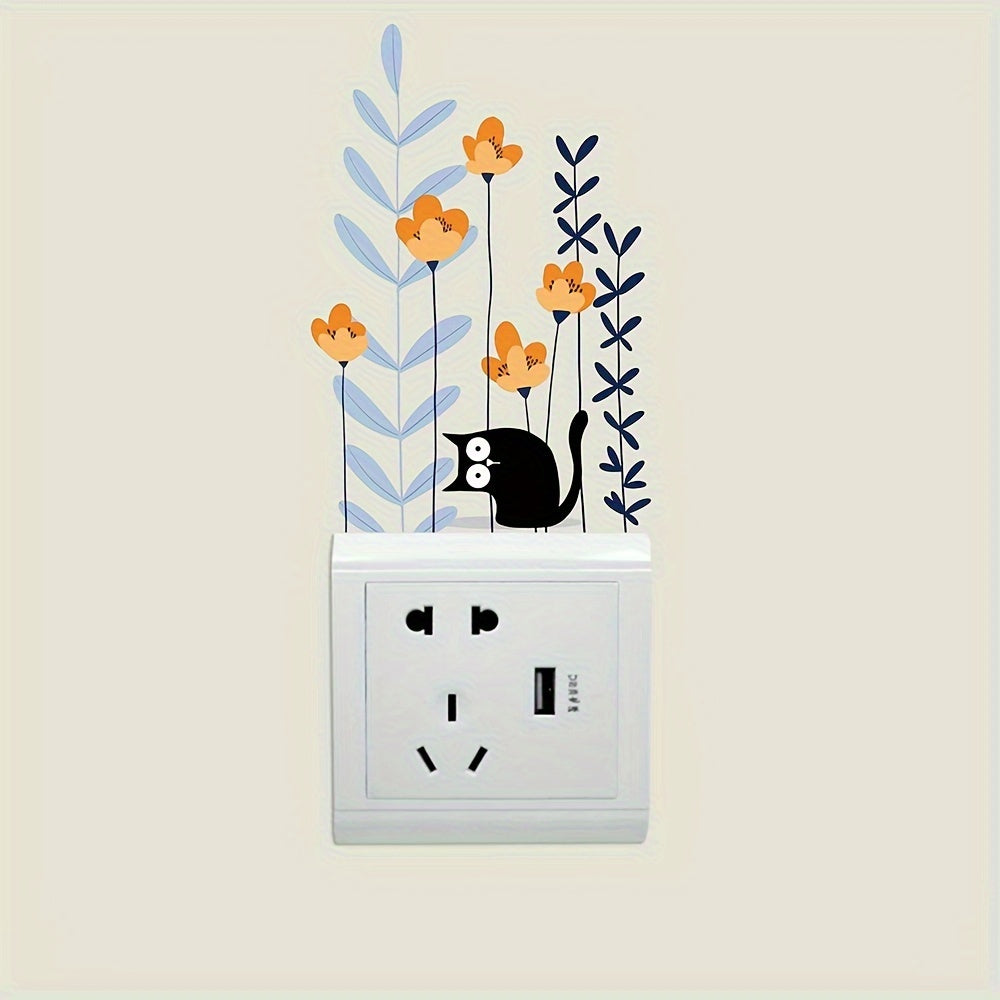 Cat In The Trees Switch Decorative Sticker