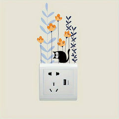 Cat In The Trees Switch Decorative Sticker