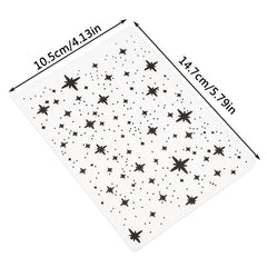 Graffiti Plastic Embossing Template for Cutting Machine