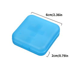 4 Compartment Travel Pill Box Portable Storage Case Medicine Organizer