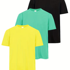 Men's Active T-Shirt - Breathable & Quick for Workouts