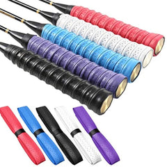 5pcs Badminton Racket Grip Tape Breathable Anti-slip Wrap