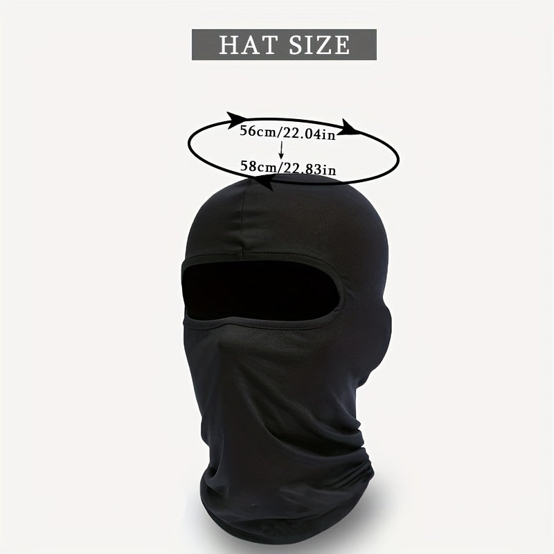 UV Protection Face Mask Sunscreen Neck Gaiter Motorcycle Beanie