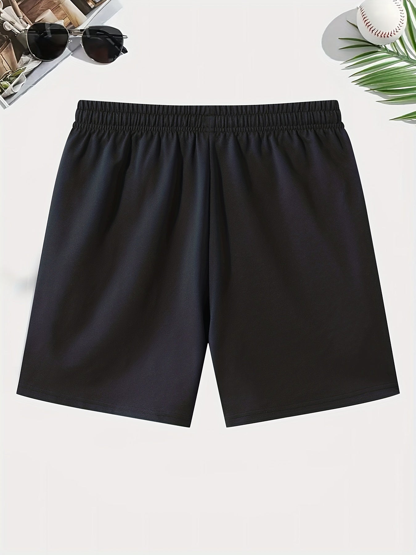Men's Comfy Pug Life Print Drawstring Shorts for Summer