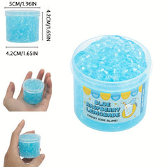 Crystal Slime Pink Kit Glitter Beads DIY Slime Set for Kids