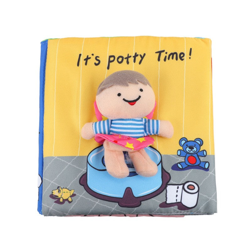 Early Baby Education Cloth Book: Washable and Tear Proof