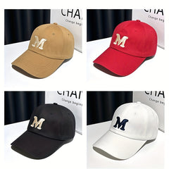 Men's Baseball Cap Large Size Peaked Cap All-match Summer Casual