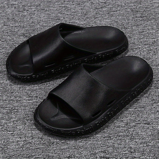 Men's Casual Non Slip Slides Open Toe Slippers