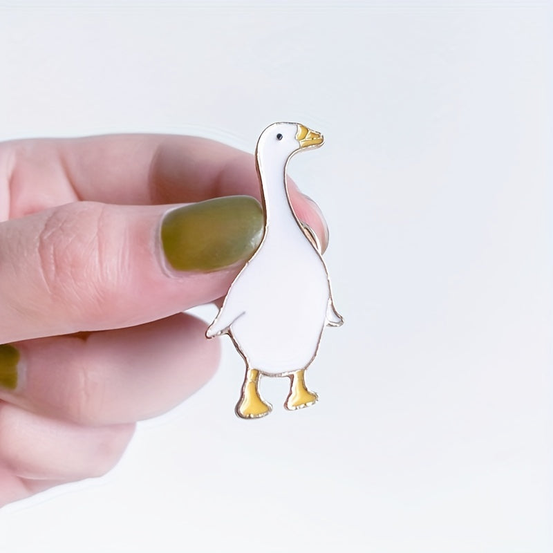 Duck Goose Brooch Pin Gift for Clothing and Bags Adorable Accessories