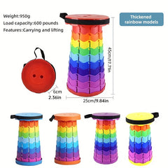 Adjustable Portable Folding Stool For Fishing Camping