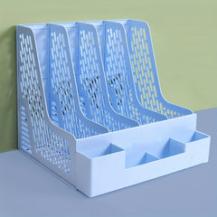 Desktop Information Book Storage Rack Desktop Bookshelf Desktop Storage Rack
