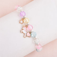 Kids Christmas Gift Unicorn Girls Bracelet