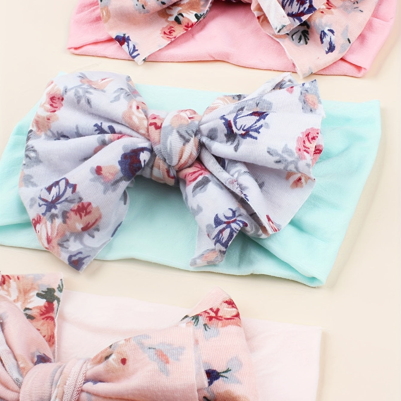 Bowknot Baby Headbands Hairbands Elastics Hair Accessories For Baby Girls