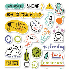 240pcs Doodle Scrapbook Stickers for Kids
