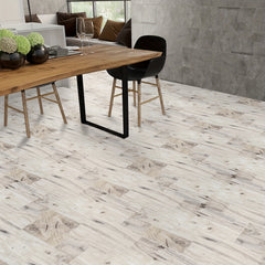 Classic Wood Grain Printed Floor Stickers - Waterproof & Wear resistant