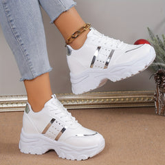 Reflective Chunky Sneakers Waterproof Running Shoes