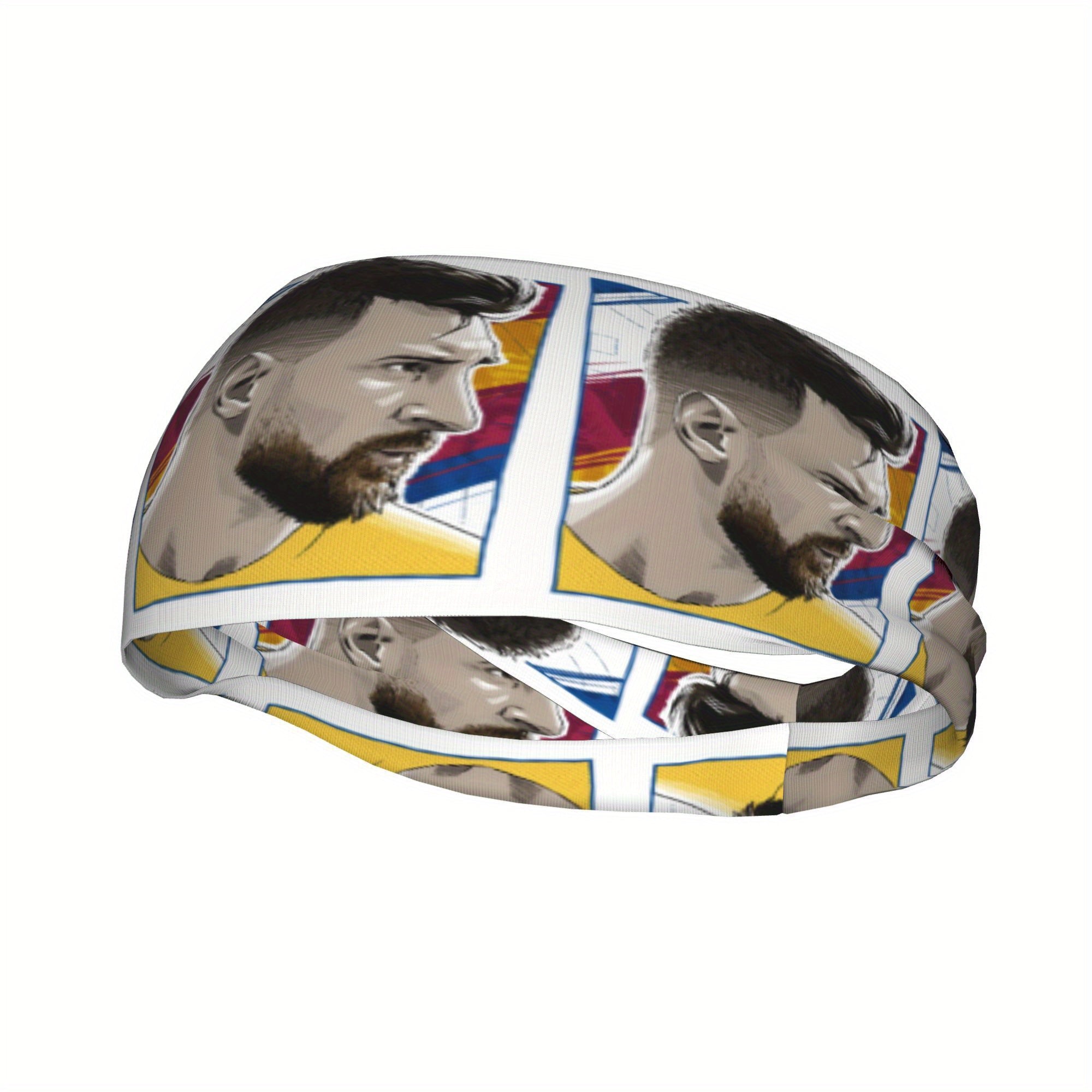 One Piece Messi Sports Uniform with Headband for Men & Women