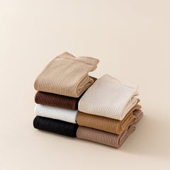 2 Pairs Cotton Crew Socks Comfortable & Breathable Women's Stockings