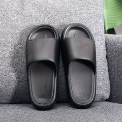 Men's Casual Slip On Platform Slides Unisex Open Toe Anti skid Slippers