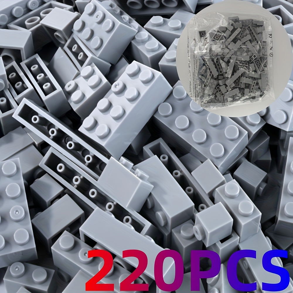 220pcs Small Grain Building Blocks Educational Assembly Building Toys