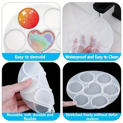 Round Phone Stander Silicone Mold for DIY Mobile Phone Bracket