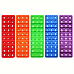 Set of 5 Word Popper Toys for CVC Word Games - Ideal Educational Resources