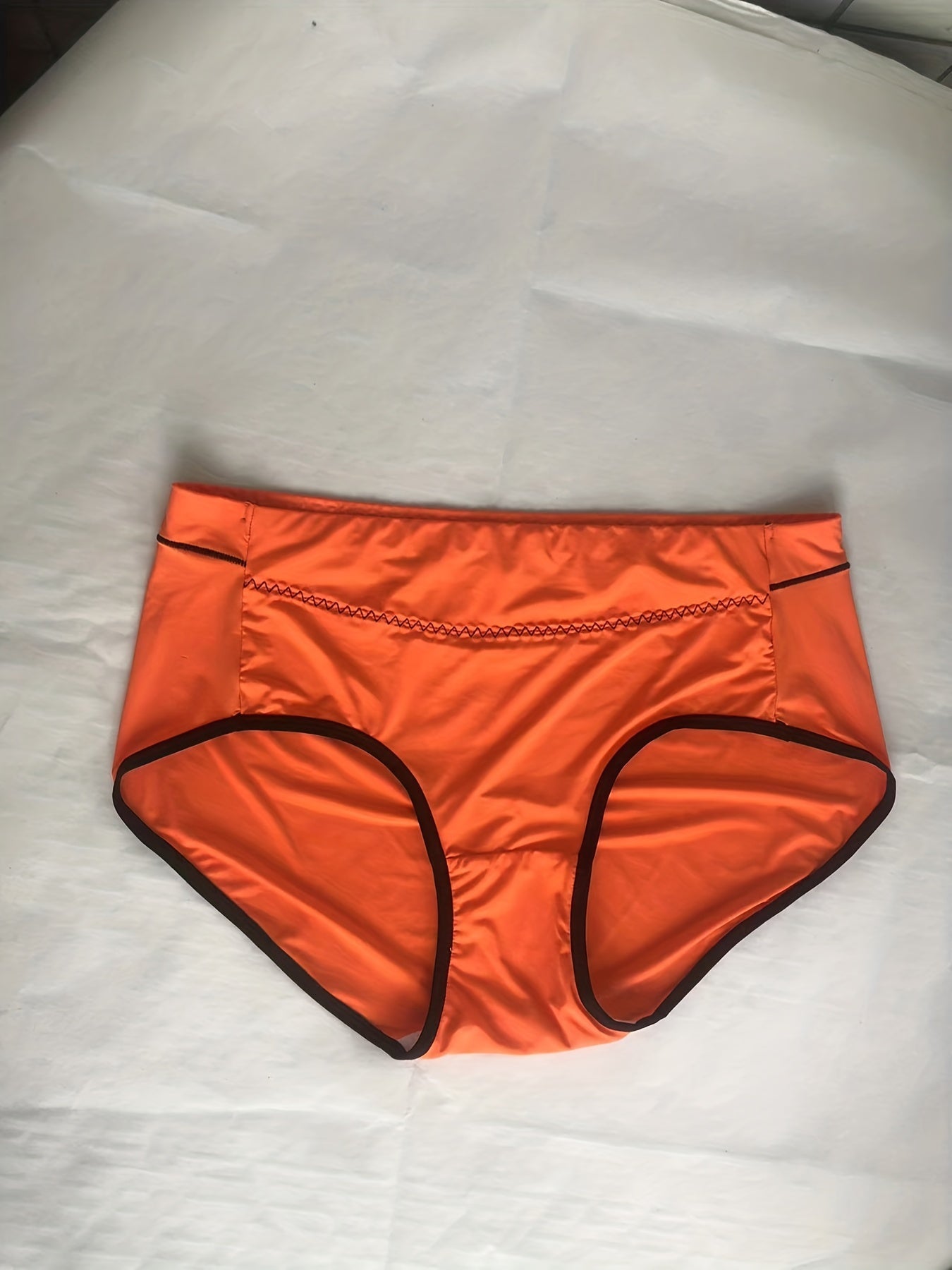 3 Pack Plus Size High Waist Stretchy Briefs Set