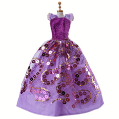 Princess Doll Dress Wedding Accessories Toy Home Decor