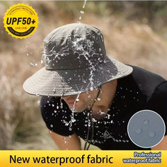 Waterproof Bucket Hat for Outdoor Sun Protection