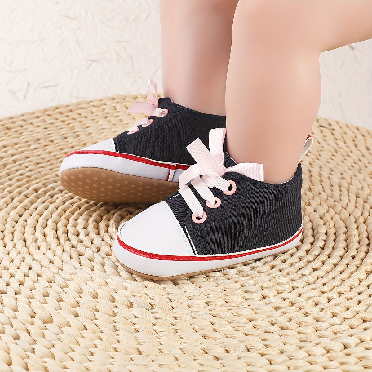 Baby Girls Casual Sneakers Lightweight Non Slip Shoes