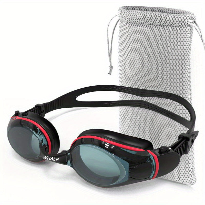Silicone Diving Goggles Waterproof Anti-fog UV Protection Lens