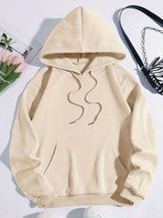 Christmas Kangaroo Pocket Hoodie Long Sleeve Sweatshirt
