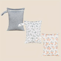 Waterproof Diaper Bag 3pcs Set - Mommy Storage Bag for Travel