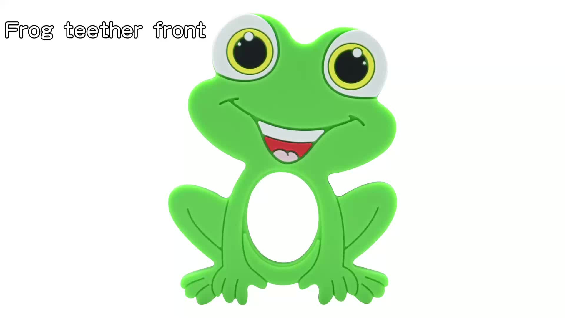 Frog Teether Toy for Boys and Girls Teething