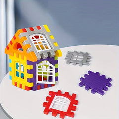 70pcs Interlocking Bricks Set Educational Toy
