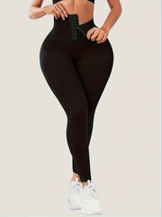 Adjustable Yoga Leggings Tummy Control High Waist Stretch Pants