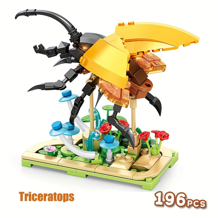 Insect World Puzzle Toy Set Home Decor Educational Building Blocks