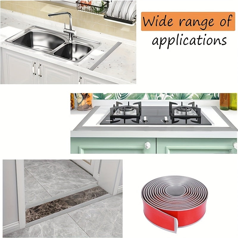 Floor Transition Strip Self Adhesive Vinyl Laminate Divider 3.05m