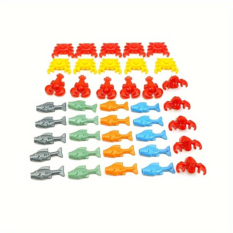 Food Building Blocks Set Compatible With Classic Toys