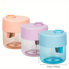2pcs Single Hole Pencil Sharpener Student Pencil Sharpener