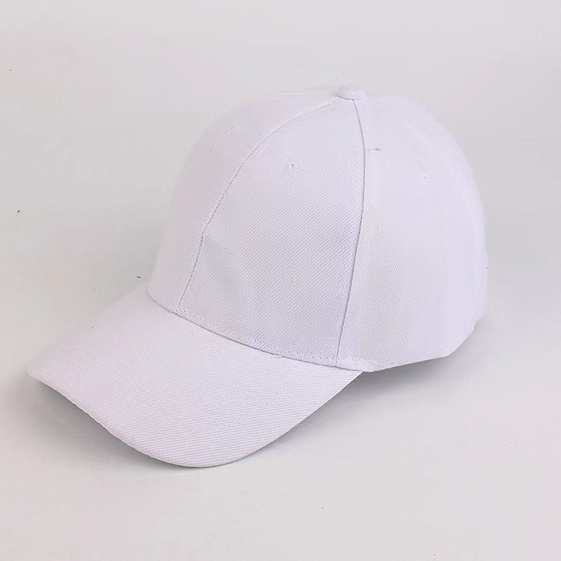 Blank Baseball Cap Solid Sports Cap Dolman Hat