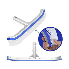 Heavy Duty Pool Brush with Nylon Bristles - Pool Wall Cleaner