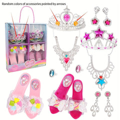 Princess Dress Up Toys & Jewelry Boutique Girl Role Play Set