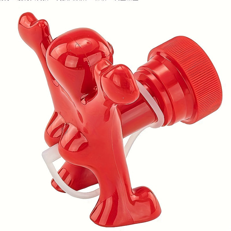 Red Man Bottle Cap Novelty Topper