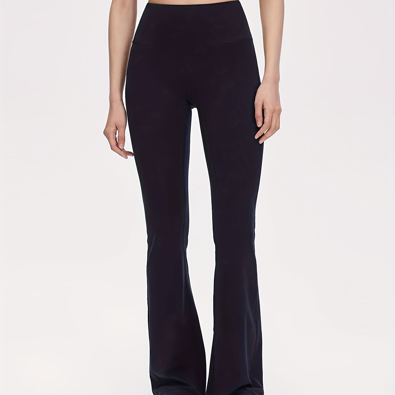 High Waist Flare Yoga Pants Pilates Sports Bell Bottom Leggings