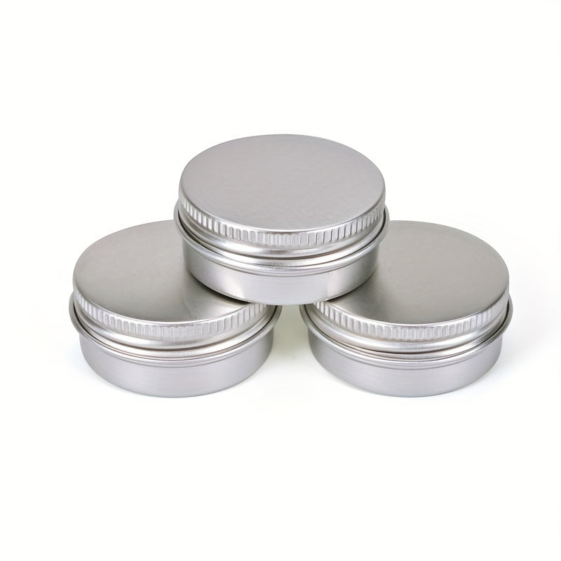 Mini Aluminum Box 36x18mm Circular Metal Box Fish Hook Bait Storage