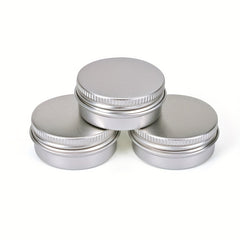 Mini Aluminum Box 36x18mm Circular Metal Box Fish Hook Bait Storage